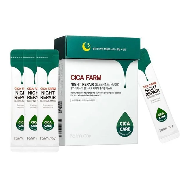 Cica Farm Night Repair Sleeping Mask by Farm Stay
