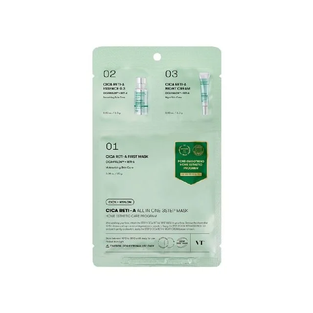 Cica Reti-A All In One 3 Step Mask by VT