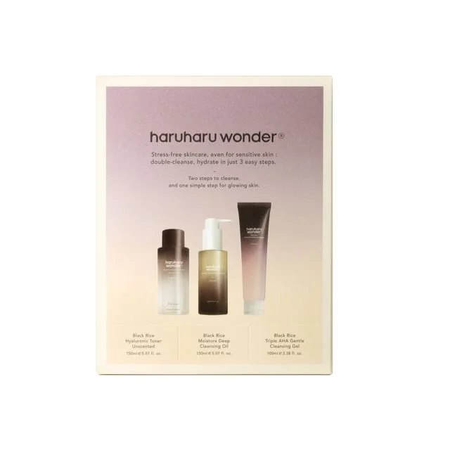 Cleanse and Glow Set by Haruharu Wonder