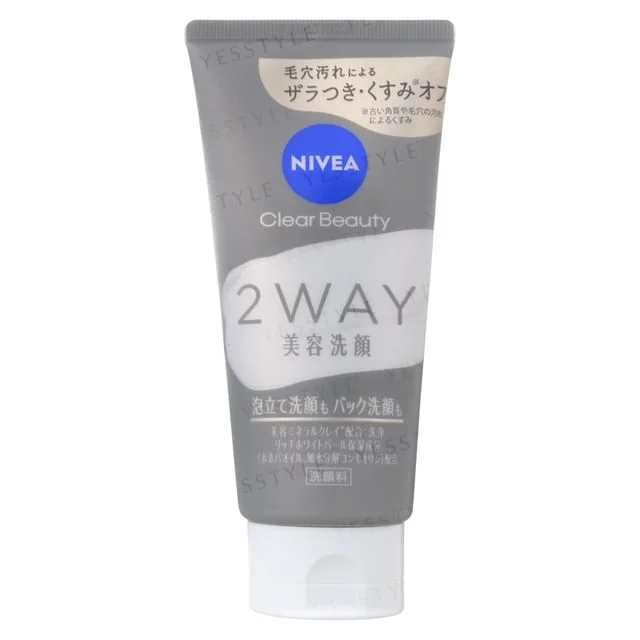 Clear Beauty 2 Way Beauty Face Wash by Nivea Japan