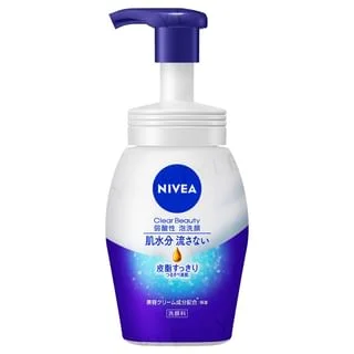 Clear Beauty Weakly Acidic Foam Cleansing by Nivea Japan