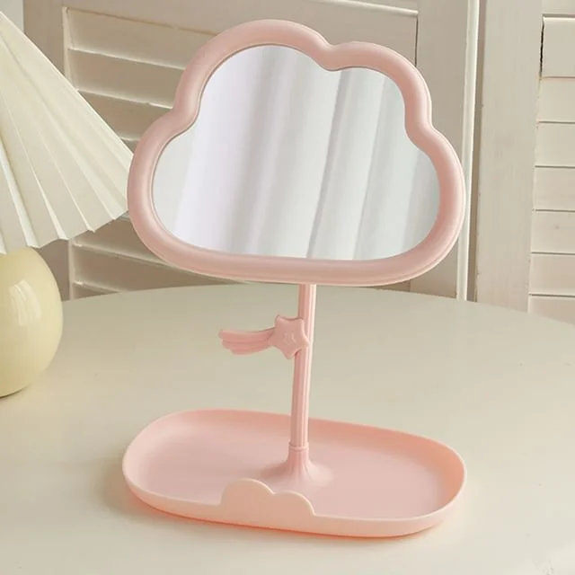 Cloud Plastic Desktop Mirror by Momoi