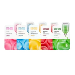 Code-derm Sheet Mask Set - 5 Types by Labiotte