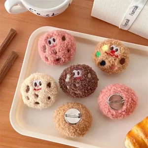 Cookie Chenille Brooch (Various Designs) by Momoi