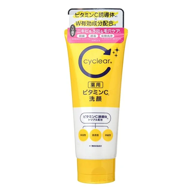 Cyclear Medicated Vitamin C Face Wash by Kumano Cosme