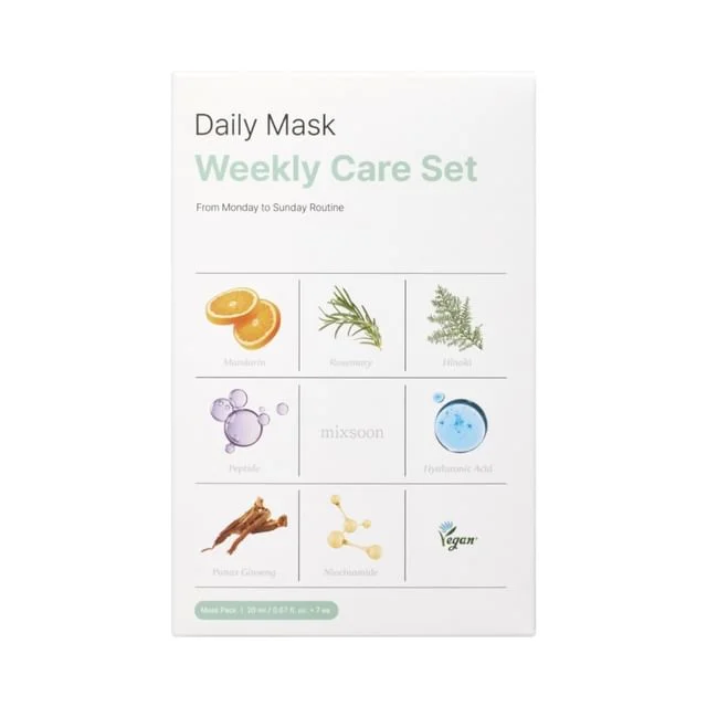 Daily Mask Weekly Care Set by Mixsoon