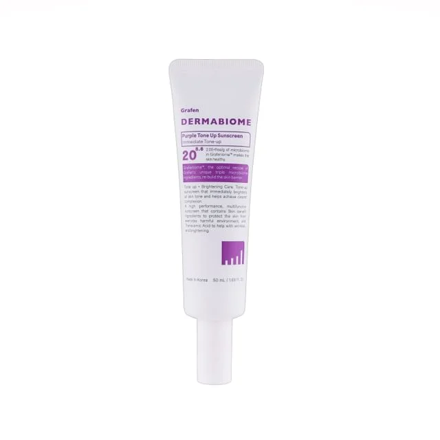 Dermabiome Purple Tone Up Sunscreen by Grafen