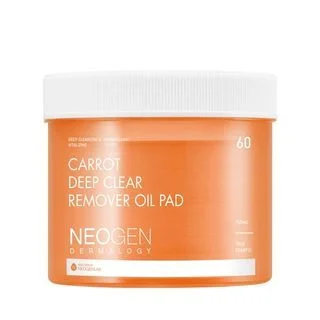 Dermalogy Carrot Deep Clear Remover Oil Pad by Neogen