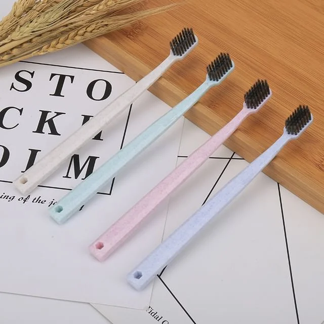 Disposable Plastic Travel Toothbrush by Evora