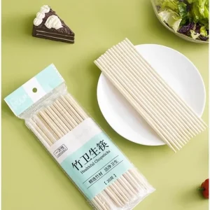 Disposable Wooden Chopsticks (Various Designs) by Home Simply