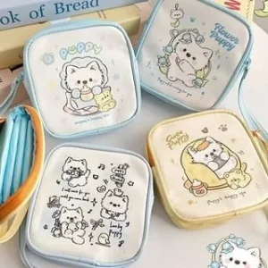 Dog Print Toiletry Bag by Home Simply