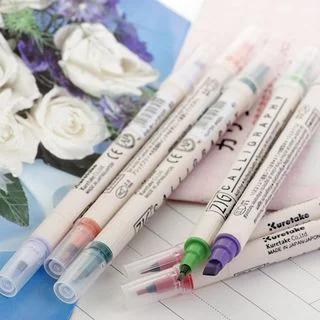 Double-ended Calligraphy Pen by OH.Leely
