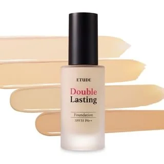 Double Lasting Foundation NEW - 12 Colors by Etude