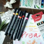 Dual Head Brush Pen by OH.Leely