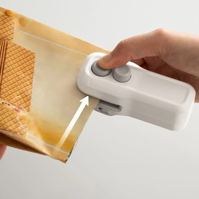 Electrical Plastic Food Bag Sealer by Lazy Corner