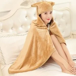 Embroidery Convertible Blanket by Home Simply