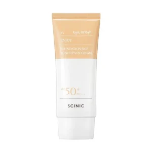 Enjoy Foundation-Skip Tone Up Sun Cream by Scinic