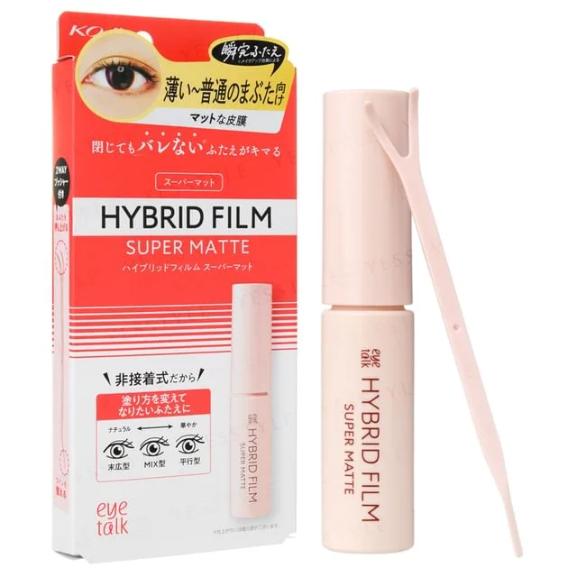 Eyetalk Hybrid Film Super Matte Double Eyelid Glue Sheer Beige by Koji