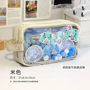 Fabric Pencil Case with Deco Board (Various Designs) by Momoi