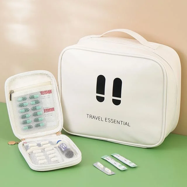 Faux Leather First Aid Bag (Various Designs) by Evorest Bags