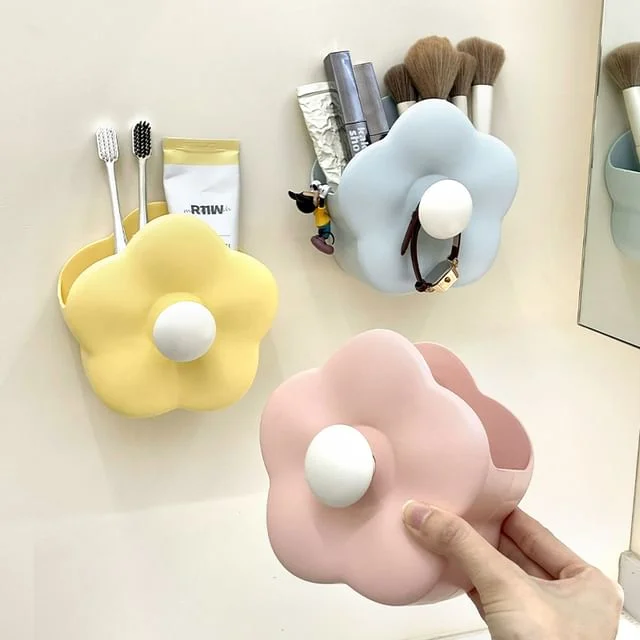 Floral Bathroom Wall Organizer by Momoi