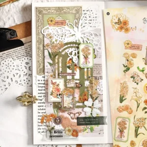 Floral Metallic Sticker (Various Designs) by OH.Leely