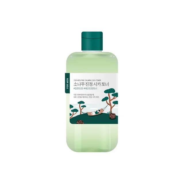 For Men Pine Calming Cica Toner by Round Lab
