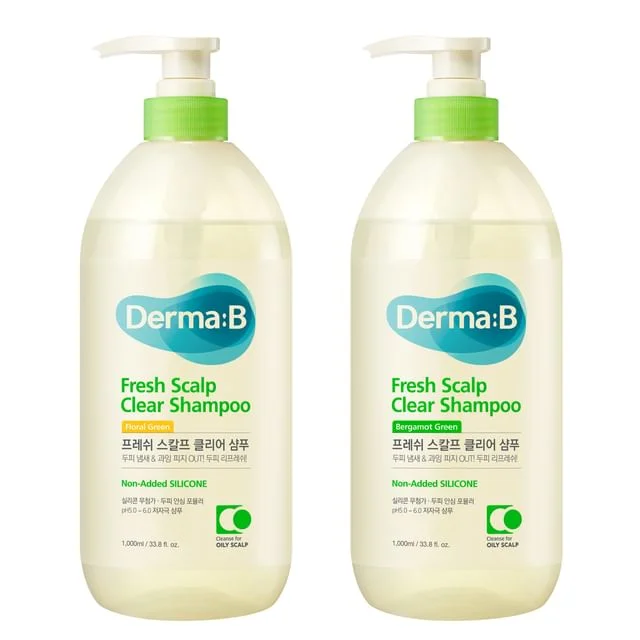 Fresh Scalp Clear Shampoo - 2 Types by Derma: B