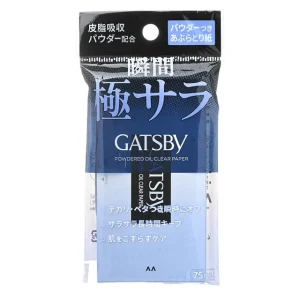 Gatsby Powdered Oil Clear Paper by Mandom