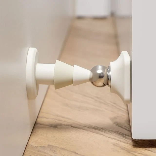 Geometric Silicone Magnetic Door Stopper by Home Simply