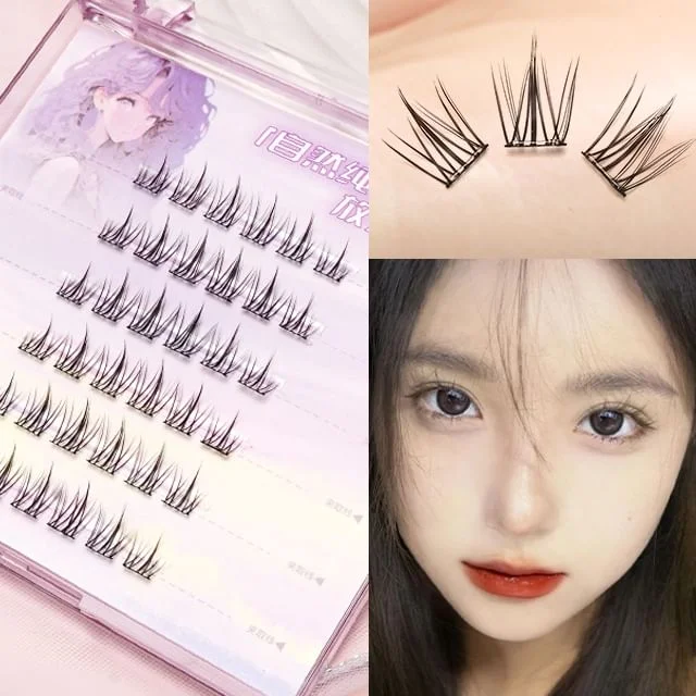 Glue-free Multipack False Eyelashes Cluster / Bottom Multipack False Eyelashes Cluster (Various Designs) by Evora