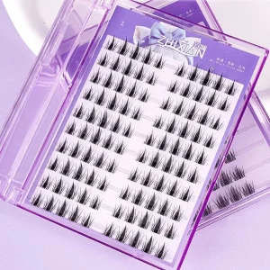 Glue-free Multipack False Eyelashes Cluster / Tweezers (Various Designs) by Evora