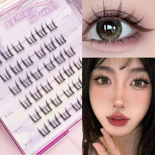 Glue-free Multipack False Eyelashes Cluster (Various Designs) by Evora