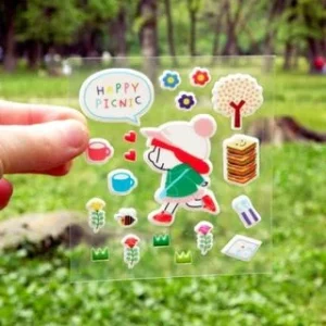 "Gomgom" Series Deco Sticker by Iswas