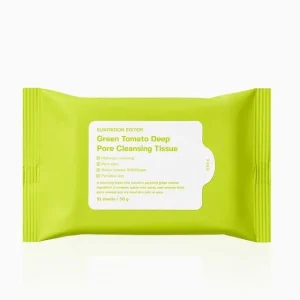 Green Tomato Deep Pore Cleansing Tissue by Sungboon Editor