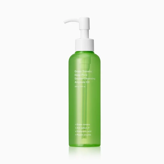 Green Tomato Deep Pore Double Cleansing Ampoule Oil by Sungboon Editor