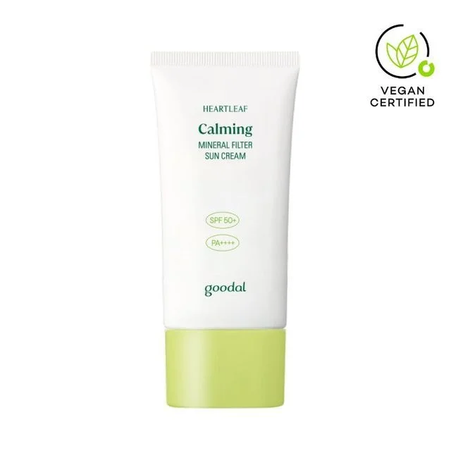 Heartleaf Calming Mineral Filter Sun Cream by Goodal