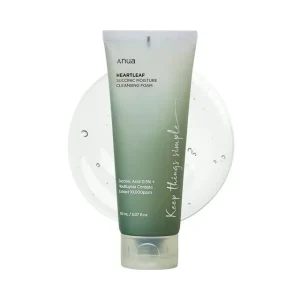 Heartleaf Succinic Moisture Cleansing Foam by Anua