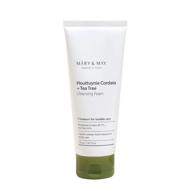 Houttuynia Cordata + Tea Tree Cleansing Foam by Mary&May
