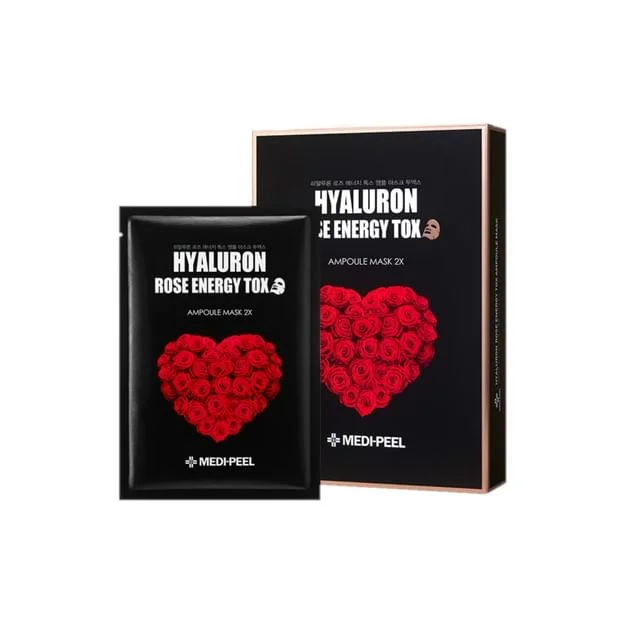 Hyaluron Rose Energy Tox Ampoule Mask 2X Set by Medi-Peel