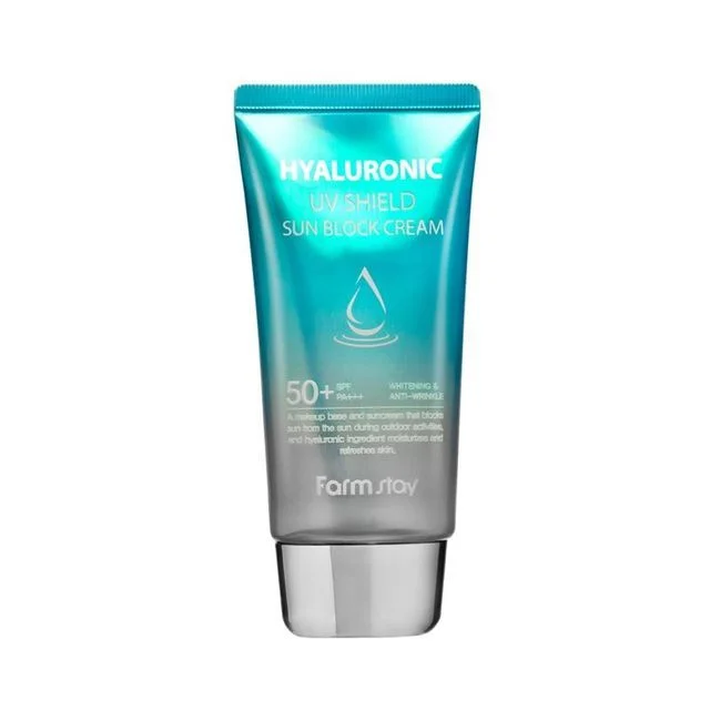 Hyaluronic UV Shield Sun Block Cream by Farm Stay