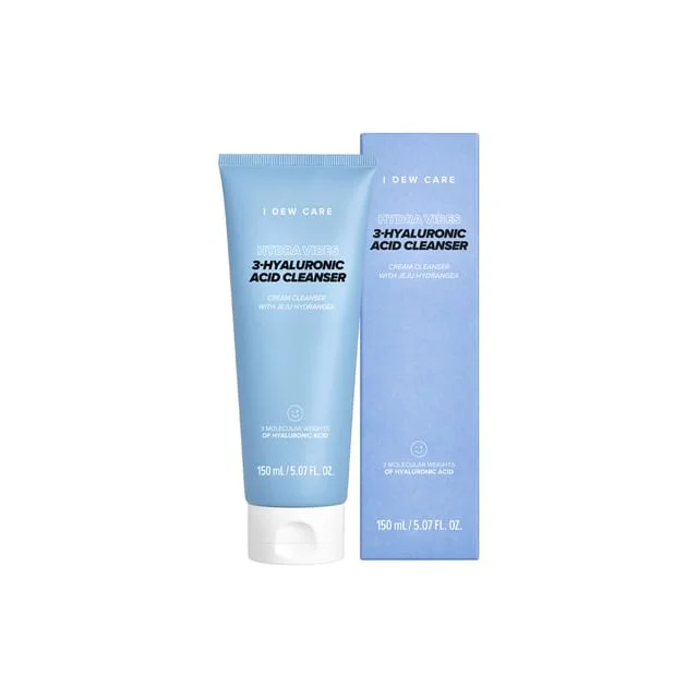 Hydra Vibes 3-Hyaluronic Acid Cleanser by I Dew Care