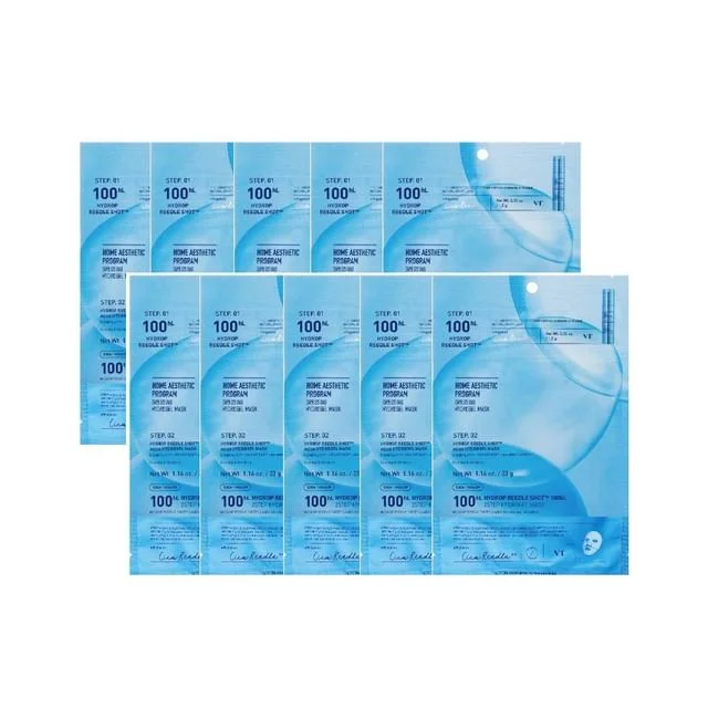 Hydrop Reedle Shot 100hL 2Step Hydrogel Mask Bundle Set by VT