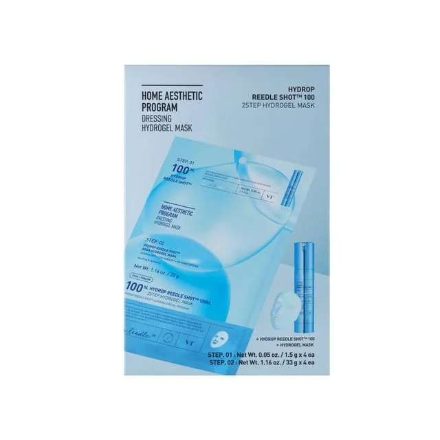 Hydrop Reedle Shot 100hL 2Step Hydrogel Mask Set by VT