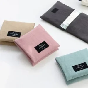 "Iconic" Series Cotton Pouch - (S) by Iswas