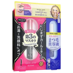 Kiss Me Heroine Make Long & Curl Mascara + Eyelash Serum Set by Isehan
