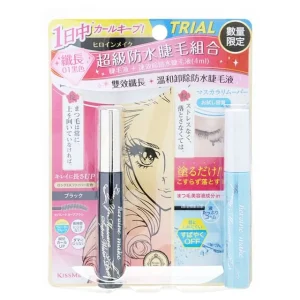 Kiss Me Heroine Make Prime Long & Curl Mascara Super Waterproof + Speedy Mascara Remover Set by Isehan