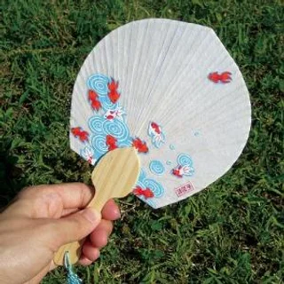Korean Paper "Hanji" Craft Fan by Iswas
