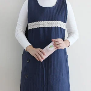 Lace-Trim Apron by Iswas