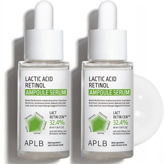 Lactic Acid Retinol Ampoule Serum Set by APLB